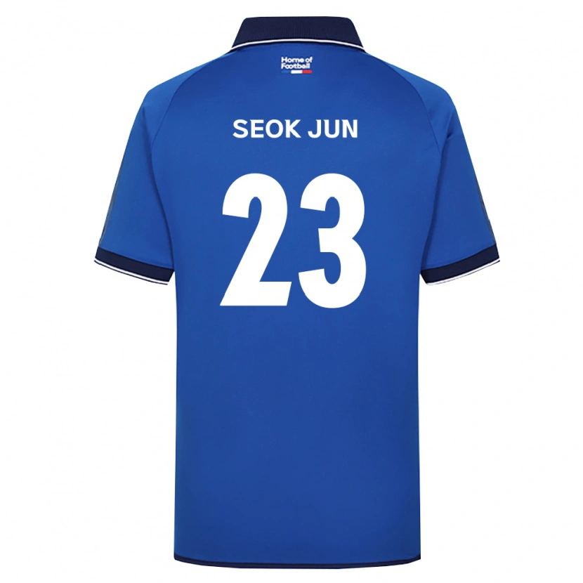 Danxen Heren Seok-Jun Wi #23 Koninklijk Blauw Wit Rood Thuisshirt Thuistenue 2026/27 T-Shirt België