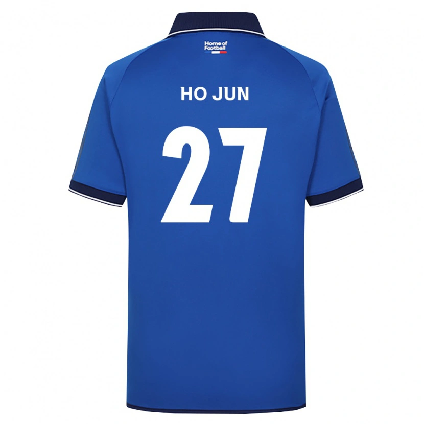 Danxen Heren Ho-Jun Son #27 Koninklijk Blauw Wit Rood Thuisshirt Thuistenue 2026/27 T-Shirt België