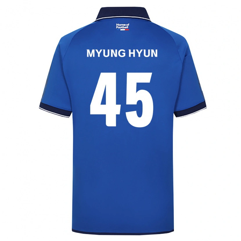 Danxen Heren Myung-Hyun Hwang #45 Koninklijk Blauw Wit Rood Thuisshirt Thuistenue 2026/27 T-Shirt België