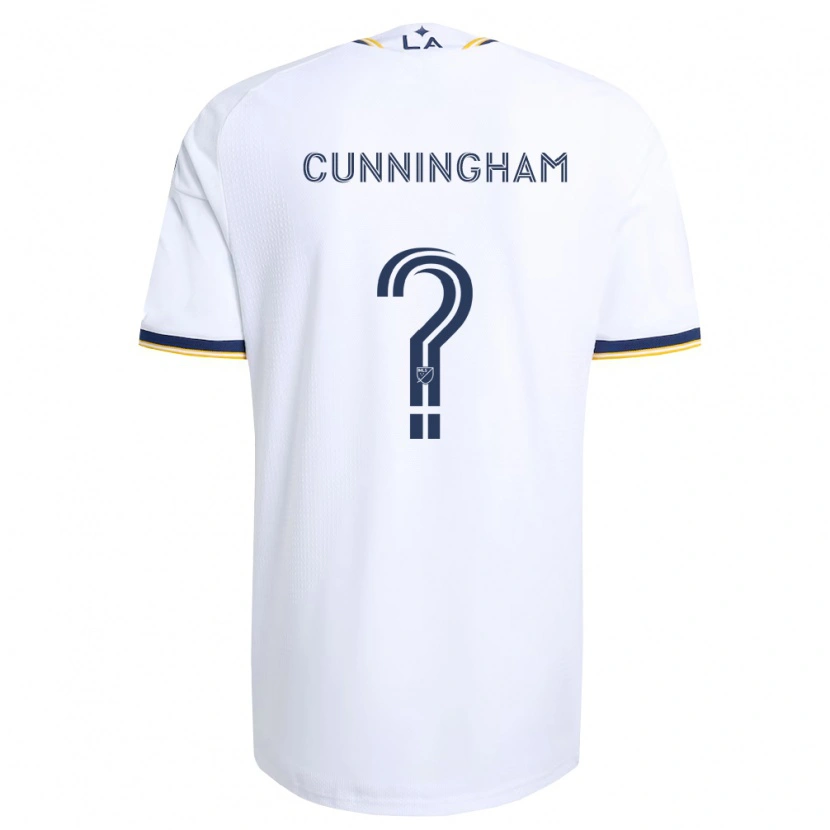 Danxen Heren Joaquin Cunningham #0 Blauw Geel En Wit Thuisshirt Thuistenue 2026/27 T-Shirt België