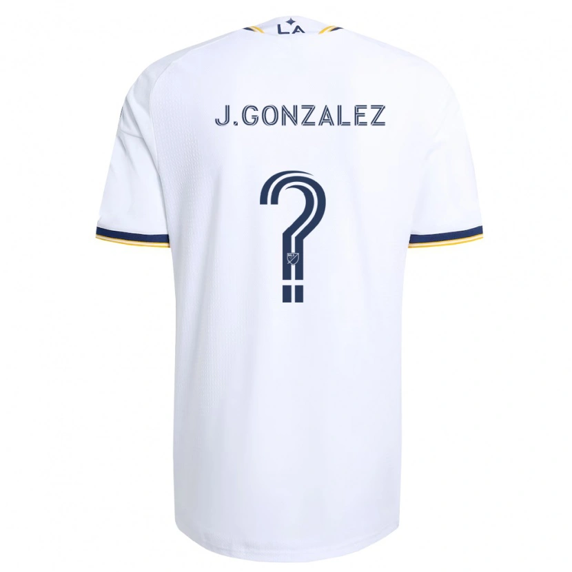 Danxen Heren Jesse Gonzalez #0 Blauw Geel En Wit Thuisshirt Thuistenue 2026/27 T-Shirt België