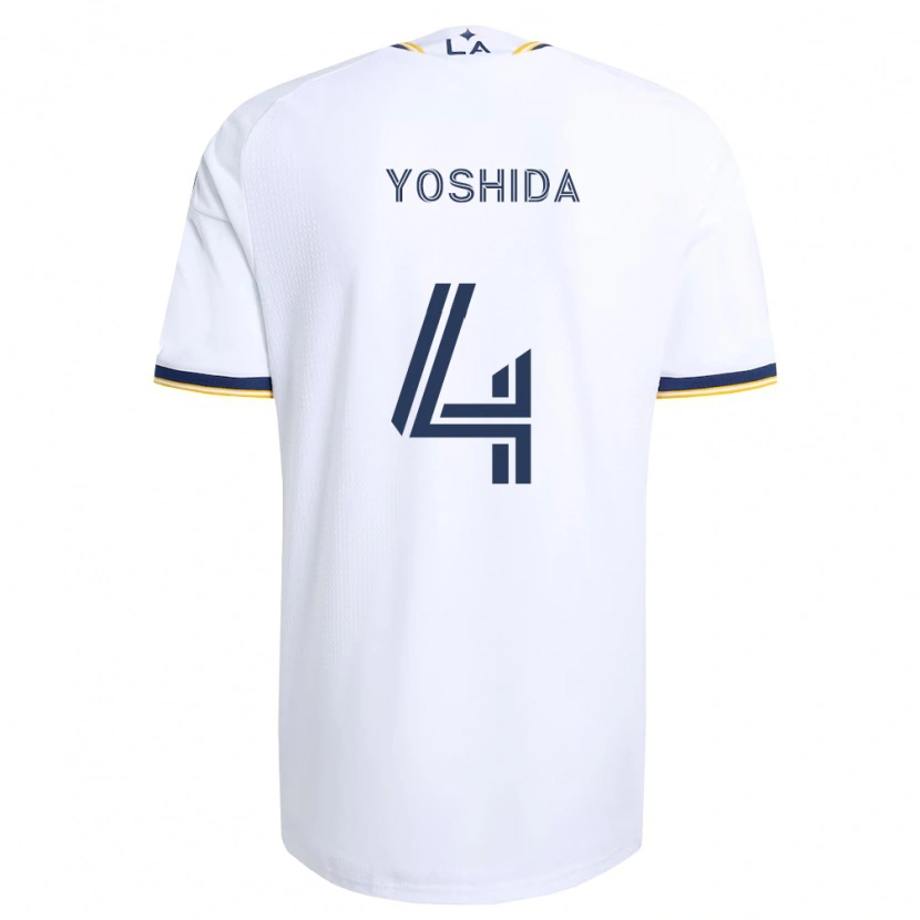 Danxen Heren Maya Yoshida #4 Blauw Geel En Wit Thuisshirt Thuistenue 2026/27 T-Shirt België
