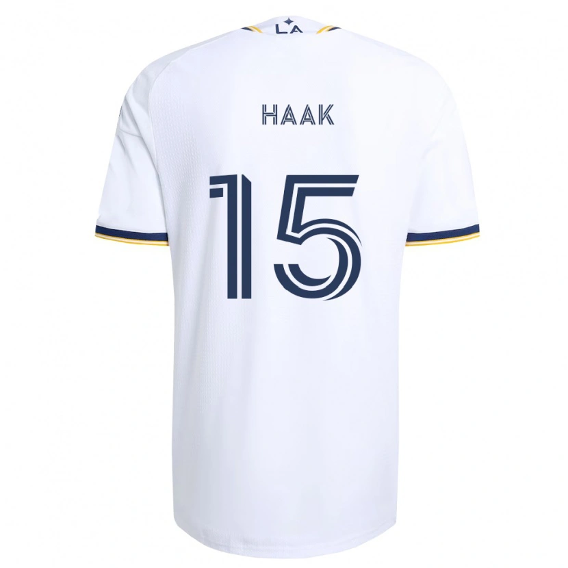 Danxen Heren Justin Haak #15 Blauw Geel En Wit Thuisshirt Thuistenue 2026/27 T-Shirt België