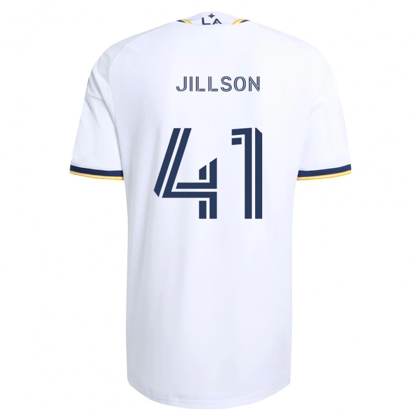 Danxen Heren Simon Jillson #41 Blauw Geel En Wit Thuisshirt Thuistenue 2026/27 T-Shirt België