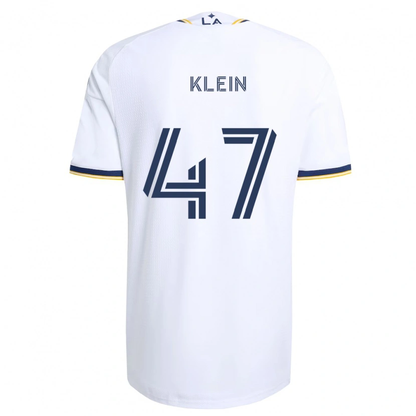 Danxen Heren Carson Klein #47 Blauw Geel En Wit Thuisshirt Thuistenue 2026/27 T-Shirt België