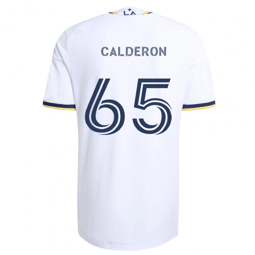 Danxen Heren Juan Calderón #65 Blauw Geel En Wit Thuisshirt Thuistenue 2026/27 T-Shirt België