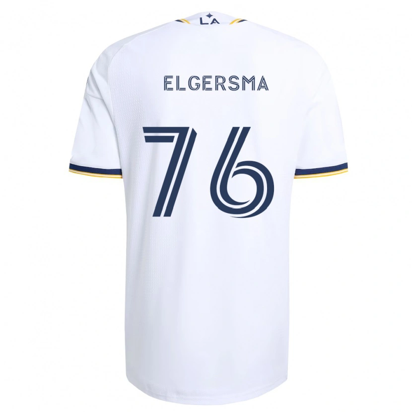 Danxen Heren Troy Elgersma #76 Blauw Geel En Wit Thuisshirt Thuistenue 2026/27 T-Shirt België