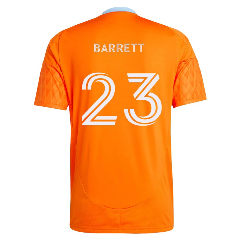 Danxen Heren Daniel Barrett #23 Oranje Wit Thuisshirt Thuistenue 2026/27 T-Shirt België