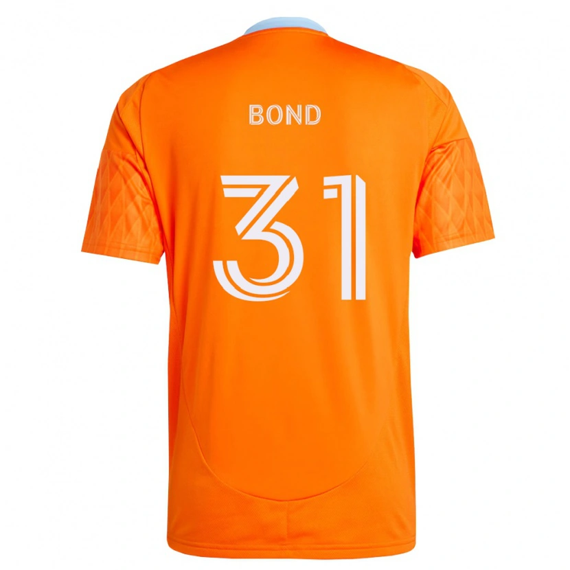 Danxen Heren Jonathan Bond #31 Oranje Wit Thuisshirt Thuistenue 2026/27 T-Shirt België