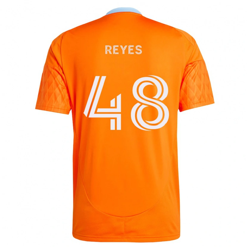 Danxen Heren Dylan Reyes #48 Oranje Wit Thuisshirt Thuistenue 2026/27 T-Shirt België