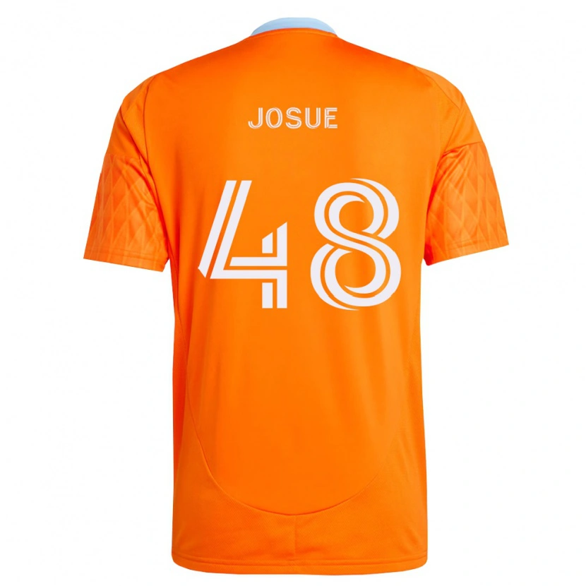 Danxen Heren Josué #48 Oranje Wit Thuisshirt Thuistenue 2026/27 T-Shirt België