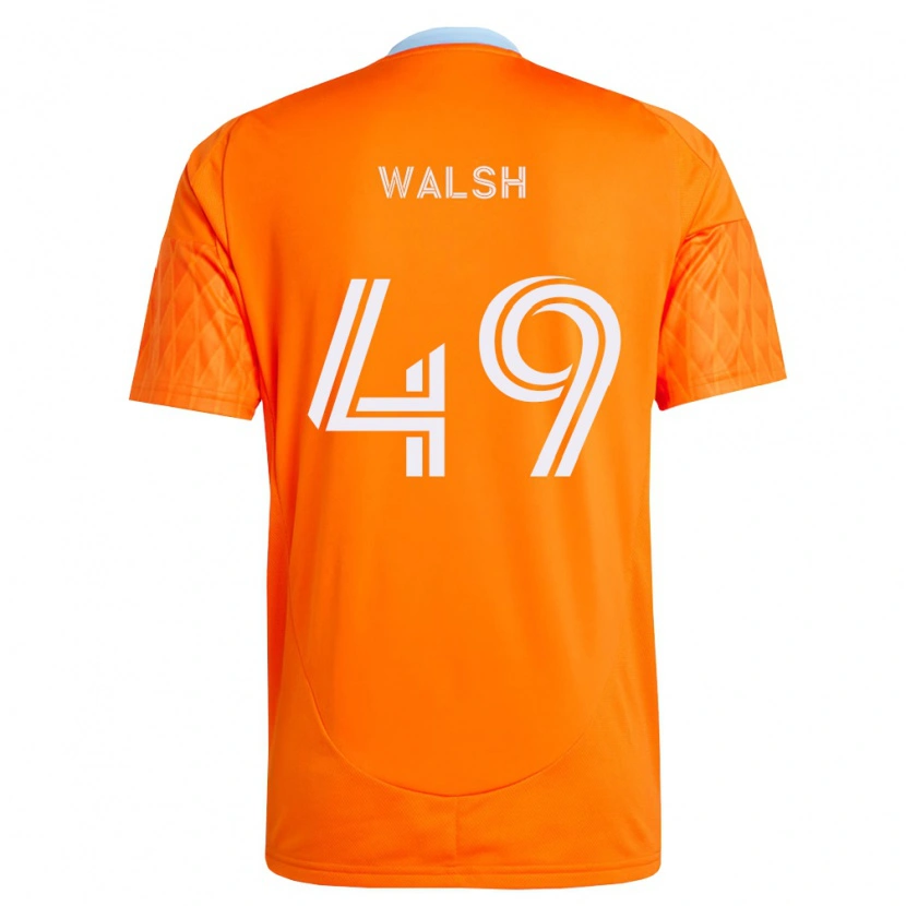 Danxen Heren Kian Walsh #49 Oranje Wit Thuisshirt Thuistenue 2026/27 T-Shirt België