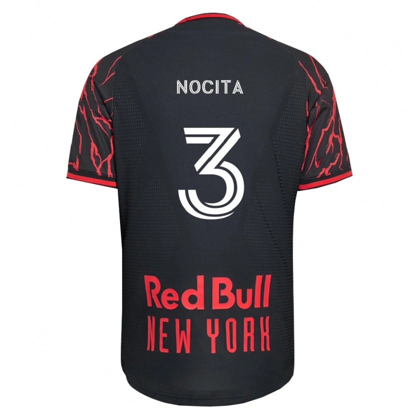 Danxen Heren Matthew Nocita #3 Rood Zwart Wit Thuisshirt Thuistenue 2026/27 T-Shirt België
