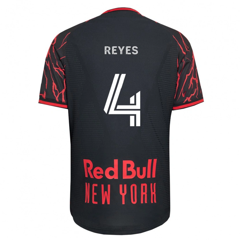 Danxen Heren Andrés Reyes #4 Rood Zwart Wit Thuisshirt Thuistenue 2026/27 T-Shirt België