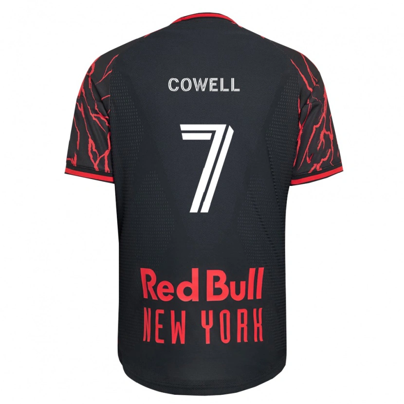 Danxen Heren Cade Cowell #7 Rood Zwart Wit Thuisshirt Thuistenue 2026/27 T-Shirt België