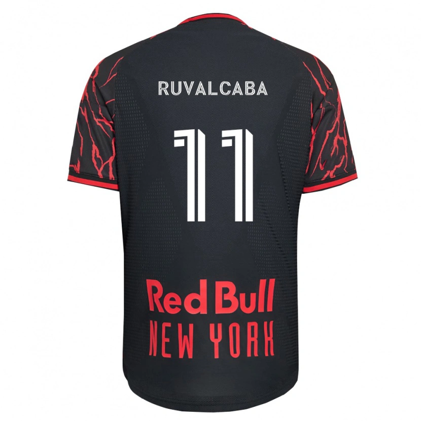 Danxen Heren Jorge Ruvalcaba #11 Rood Zwart Wit Thuisshirt Thuistenue 2026/27 T-Shirt België