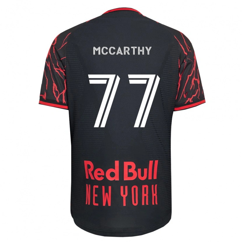 Danxen Heren John Mccarthy #77 Rood Zwart Wit Thuisshirt Thuistenue 2026/27 T-Shirt België