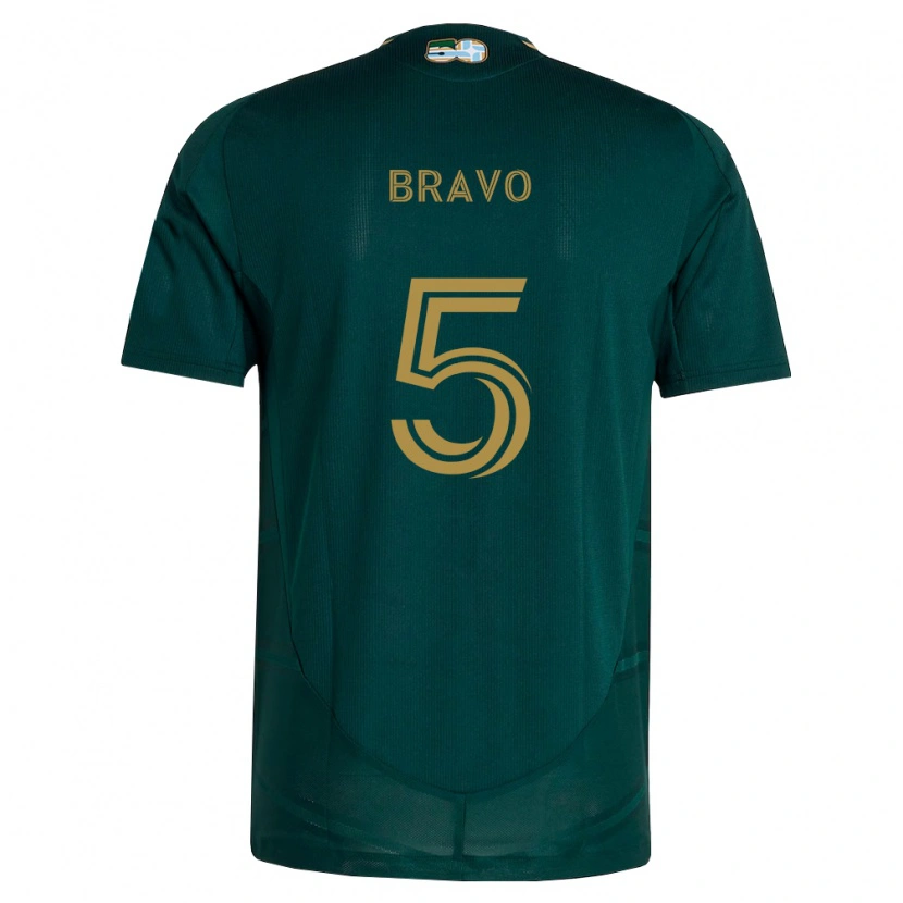 Danxen Heren Claudio Bravo #5 Donkergroen Bruin Thuisshirt Thuistenue 2026/27 T-Shirt België