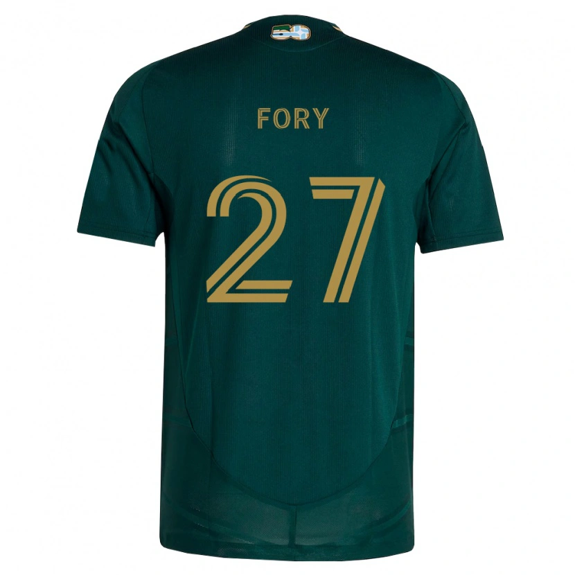 Danxen Heren Jimer Fory #27 Donkergroen Bruin Thuisshirt Thuistenue 2026/27 T-Shirt België