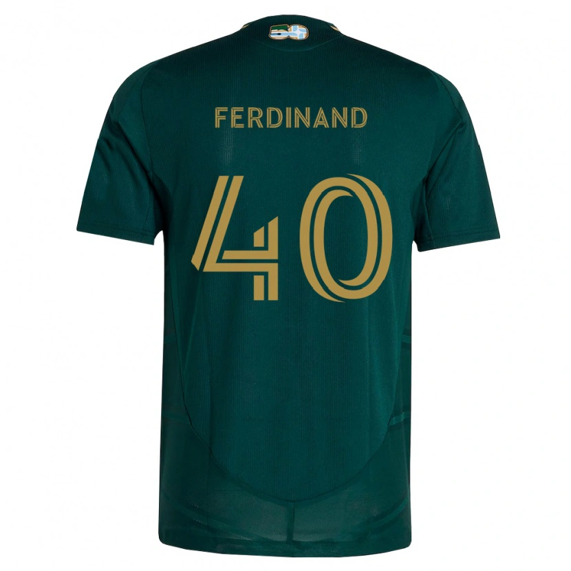 Danxen Heren Keesean Ferdinand #40 Donkergroen Bruin Thuisshirt Thuistenue 2026/27 T-Shirt België