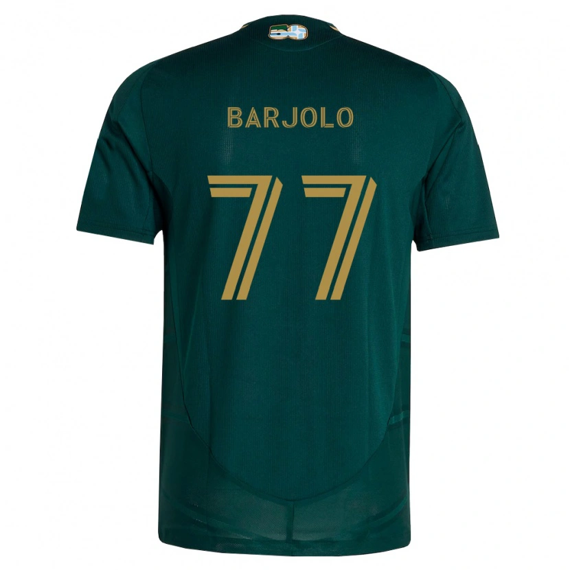 Danxen Heren Benjamin Barjolo #77 Donkergroen Bruin Thuisshirt Thuistenue 2026/27 T-Shirt België
