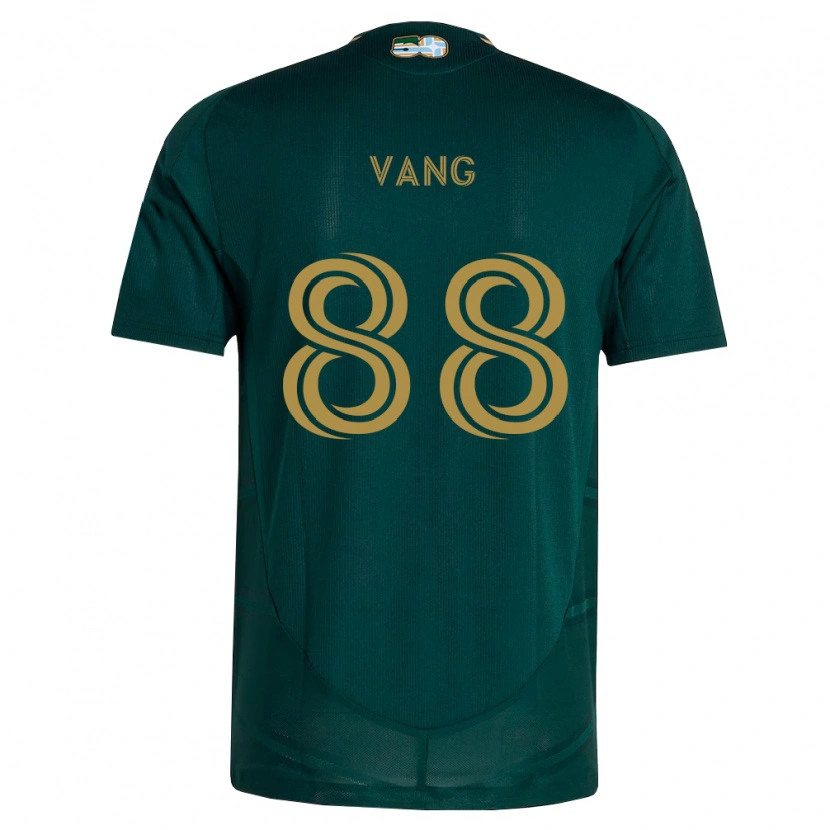 Danxen Heren Michael Vang #88 Donkergroen Bruin Thuisshirt Thuistenue 2026/27 T-Shirt België