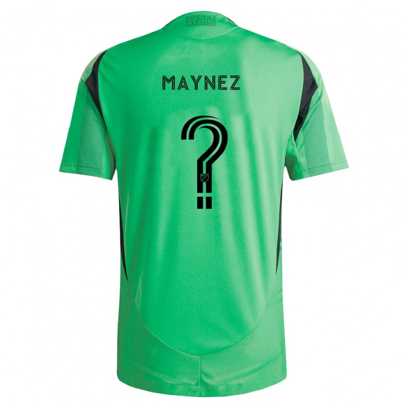 Danxen Heren Santiago Maynez #0 Smaragdgroen Zwart Thuisshirt Thuistenue 2026/27 T-Shirt België