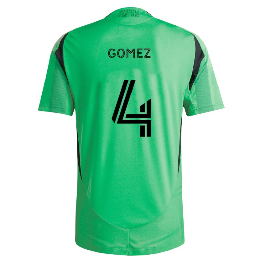 Danxen Heren Antonio Gomez #4 Smaragdgroen Zwart Thuisshirt Thuistenue 2026/27 T-Shirt België