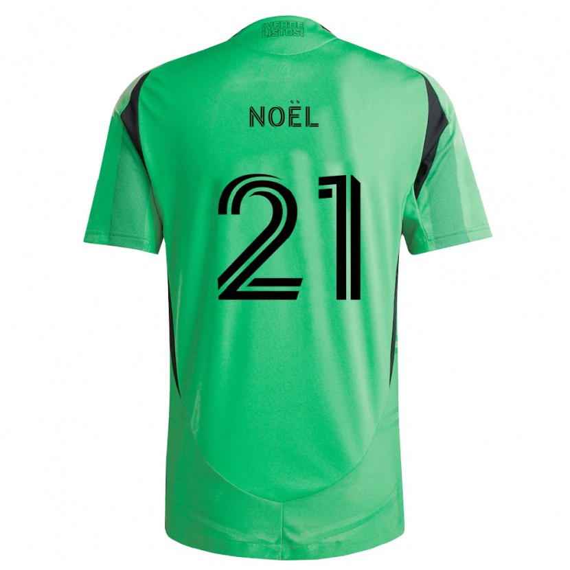 Danxen Heren Valentin Noël #21 Smaragdgroen Zwart Thuisshirt Thuistenue 2026/27 T-Shirt België