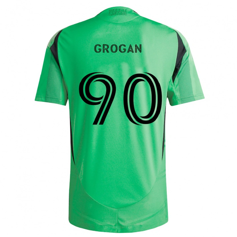Danxen Heren Peter Grogan #90 Smaragdgroen Zwart Thuisshirt Thuistenue 2026/27 T-Shirt België