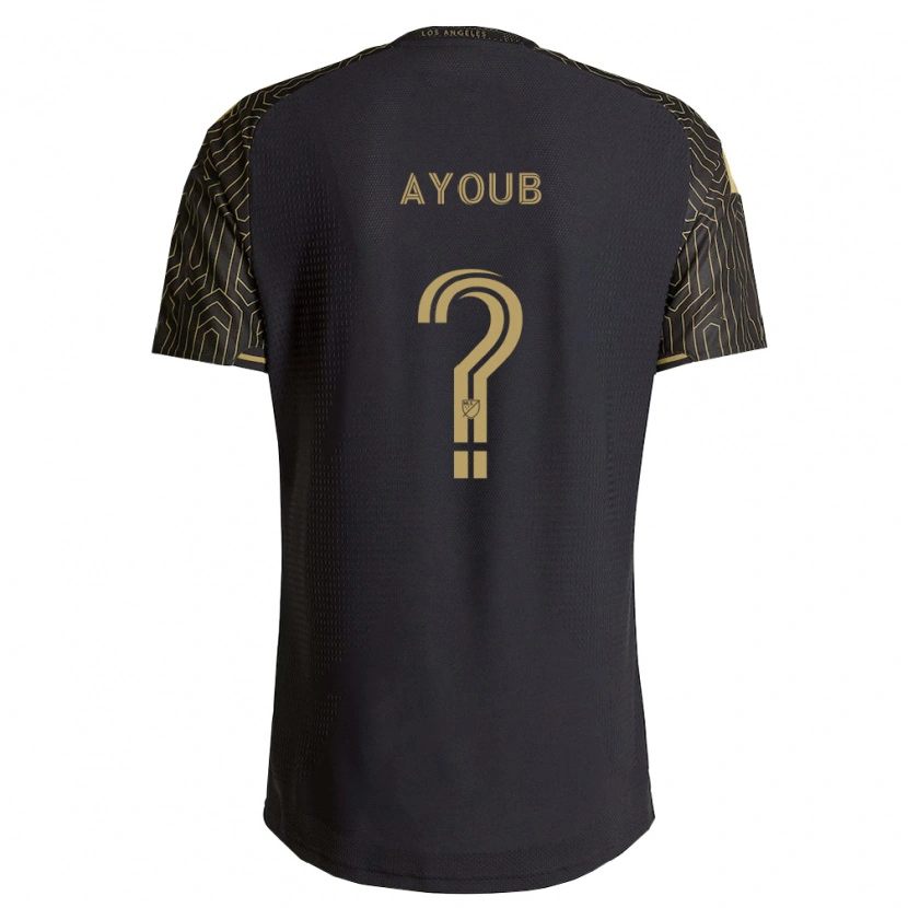 Danxen Heren Ryan Ayoub #0 Bruin Zwart Thuisshirt Thuistenue 2026/27 T-Shirt België