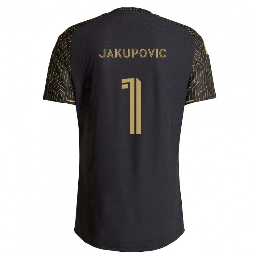 Danxen Heren Eldin Jakupovic #1 Bruin Zwart Thuisshirt Thuistenue 2026/27 T-Shirt België