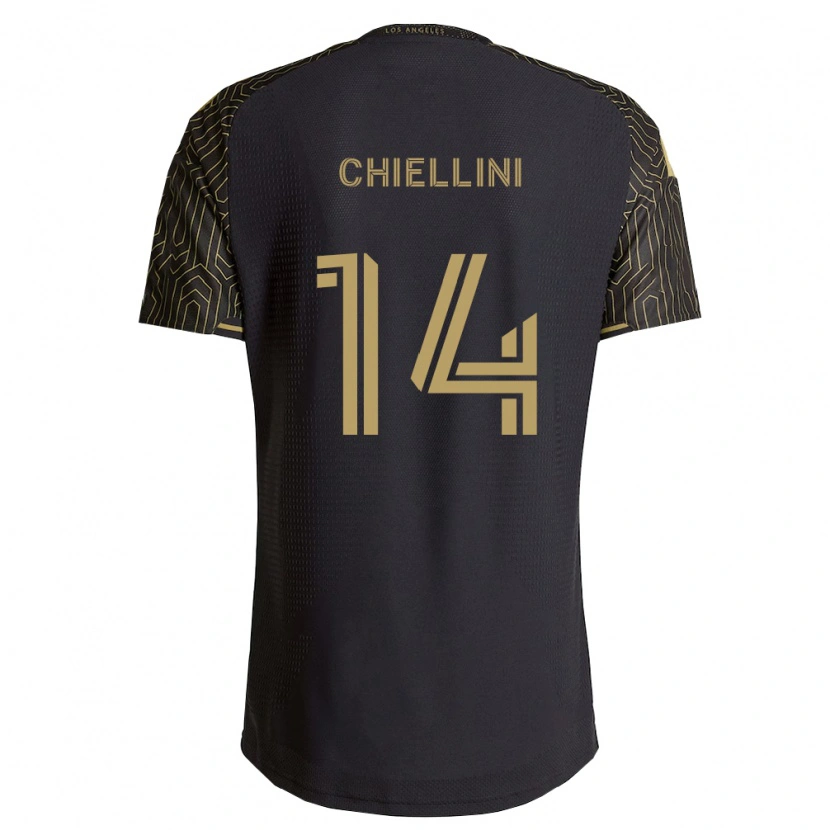 Danxen Heren Giorgio Chiellini #14 Bruin Zwart Thuisshirt Thuistenue 2026/27 T-Shirt België