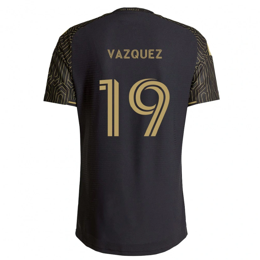 Danxen Heren Favian Vazquez #19 Bruin Zwart Thuisshirt Thuistenue 2026/27 T-Shirt België