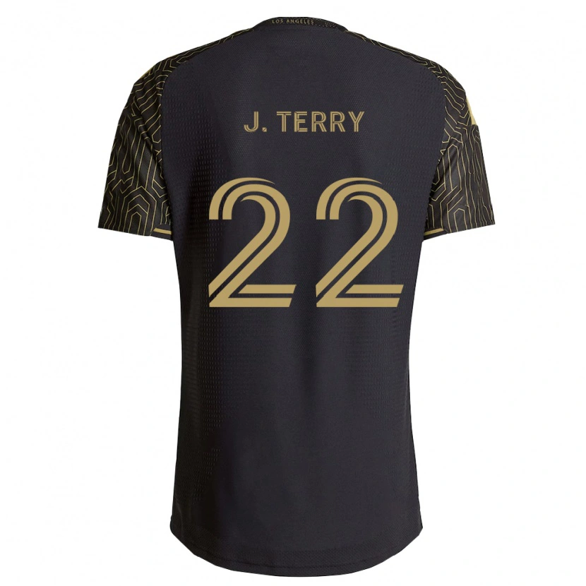Danxen Heren Jude Terry #22 Bruin Zwart Thuisshirt Thuistenue 2026/27 T-Shirt België