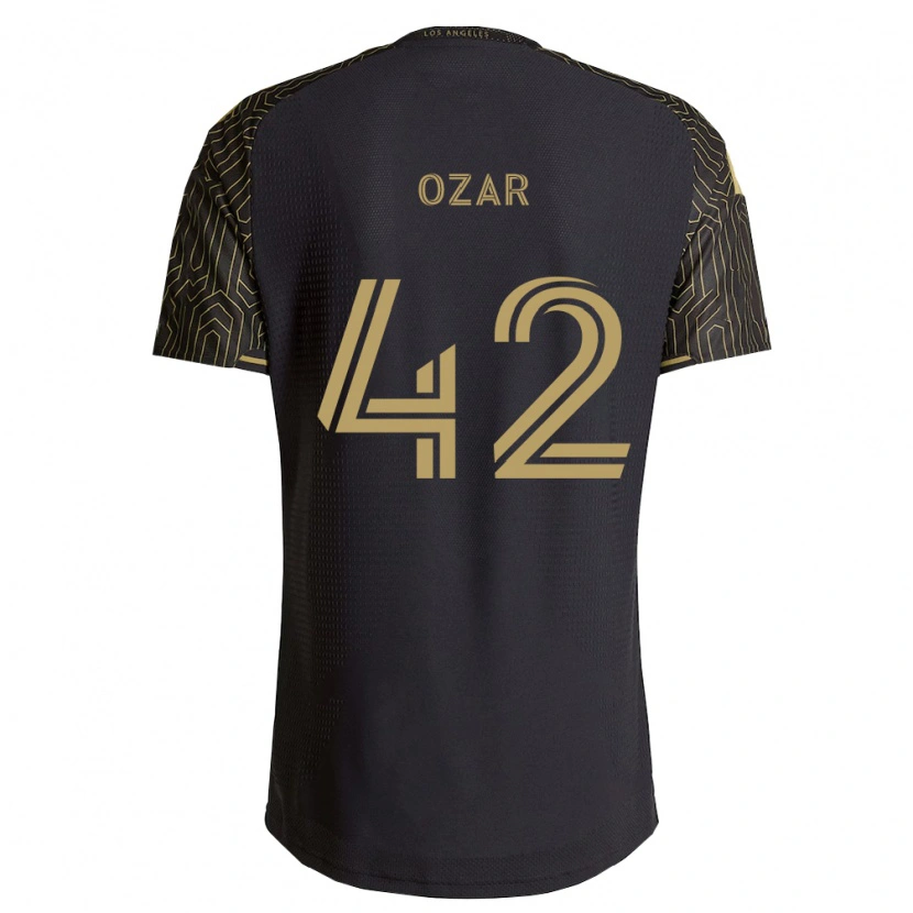 Danxen Heren Miles Ozar #42 Bruin Zwart Thuisshirt Thuistenue 2026/27 T-Shirt België