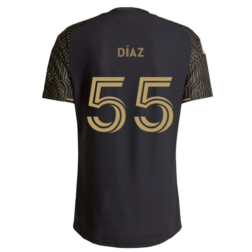 Danxen Heren Érick Díaz #55 Bruin Zwart Thuisshirt Thuistenue 2026/27 T-Shirt België