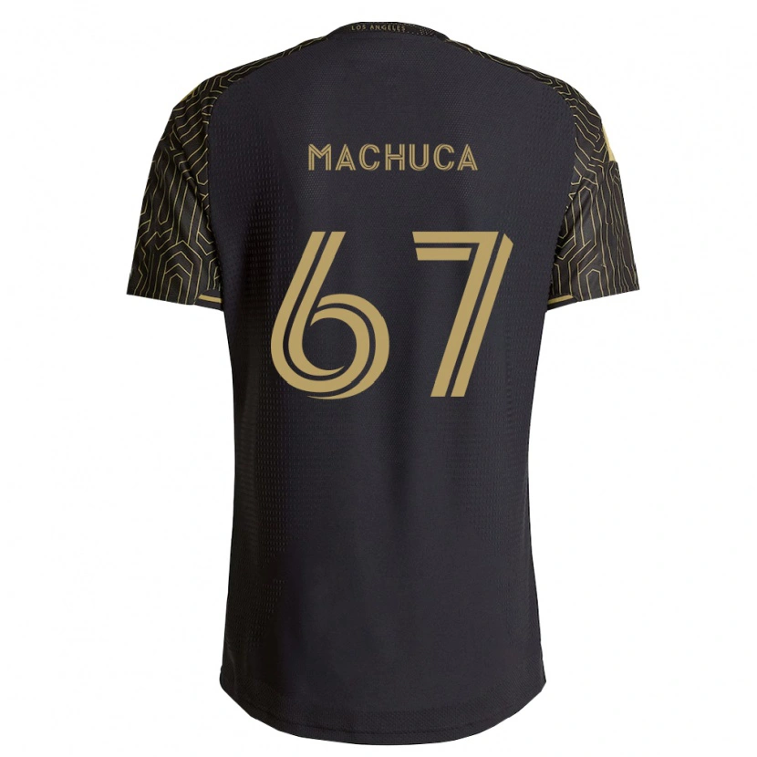 Danxen Heren Jacob Machuca #67 Bruin Zwart Thuisshirt Thuistenue 2026/27 T-Shirt België