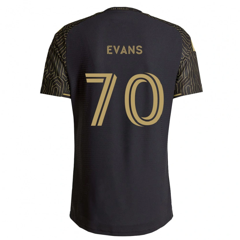 Danxen Heren Matthew Evans #70 Bruin Zwart Thuisshirt Thuistenue 2026/27 T-Shirt België