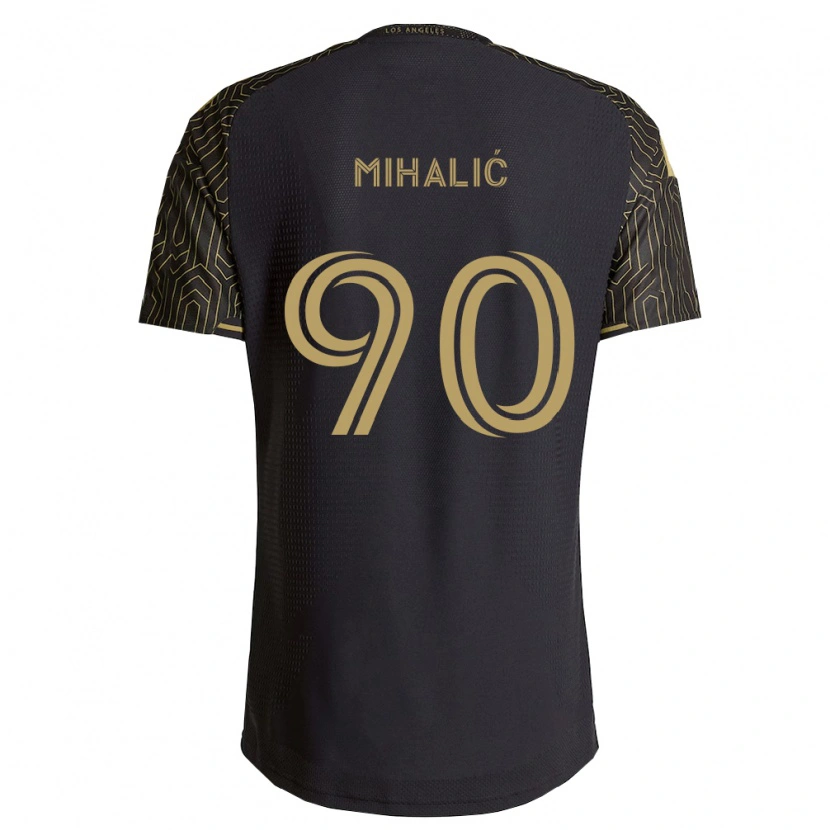 Danxen Heren Tommy Mihalić #90 Bruin Zwart Thuisshirt Thuistenue 2026/27 T-Shirt België