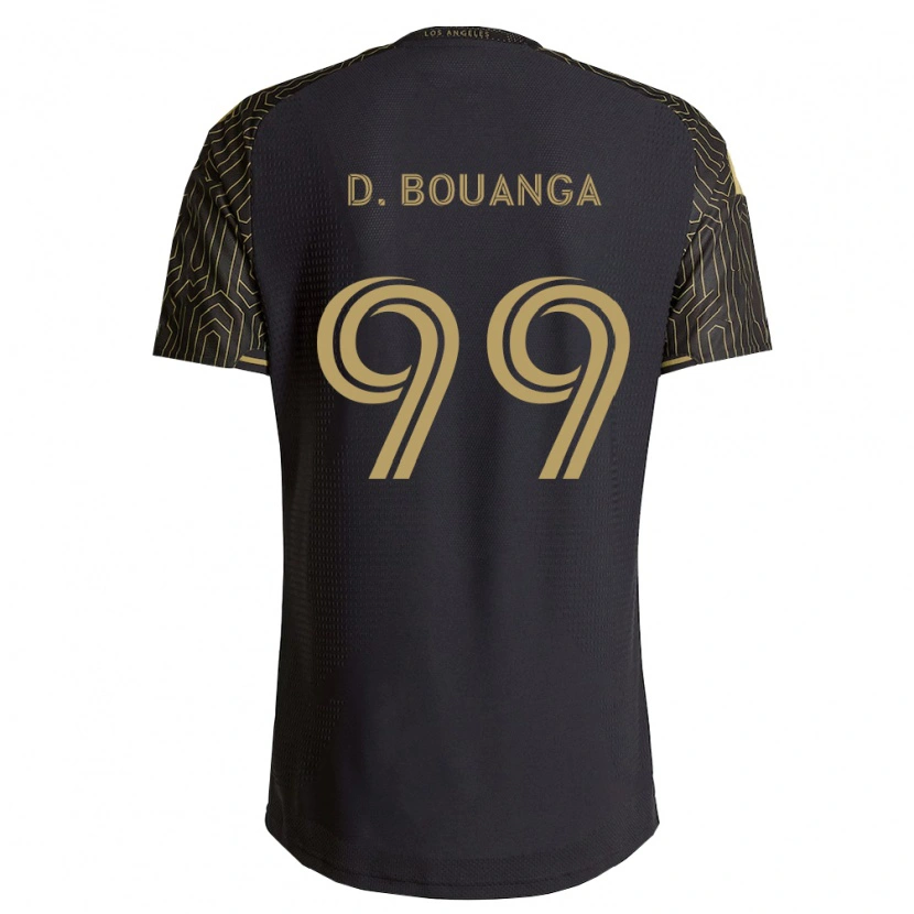 Danxen Heren Denis Bouanga #99 Bruin Zwart Thuisshirt Thuistenue 2026/27 T-Shirt België