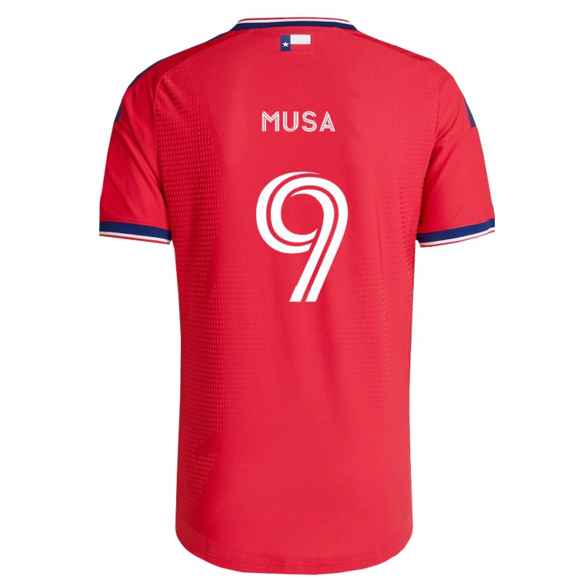 Danxen Heren Petar Musa #9 Rood Blauw Wit Thuisshirt Thuistenue 2026/27 T-Shirt België