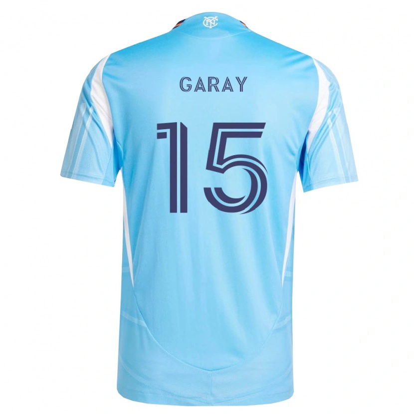 Danxen Heren Ethan Garay #15 Hemelsblauw Wit Thuisshirt Thuistenue 2026/27 T-Shirt België
