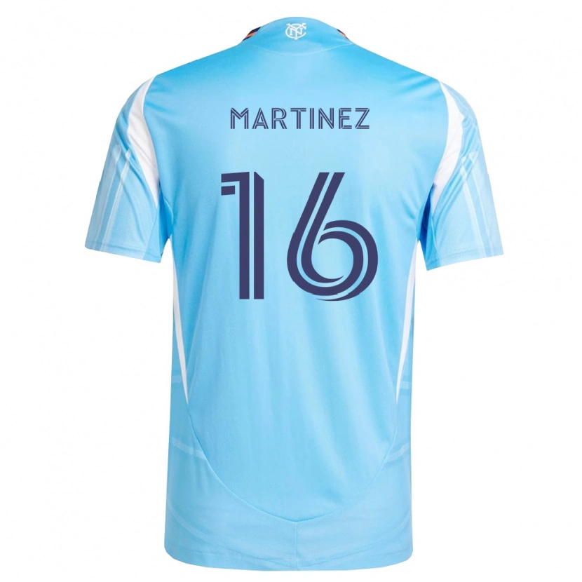 Danxen Heren Alonso Martínez #16 Hemelsblauw Wit Thuisshirt Thuistenue 2026/27 T-Shirt België