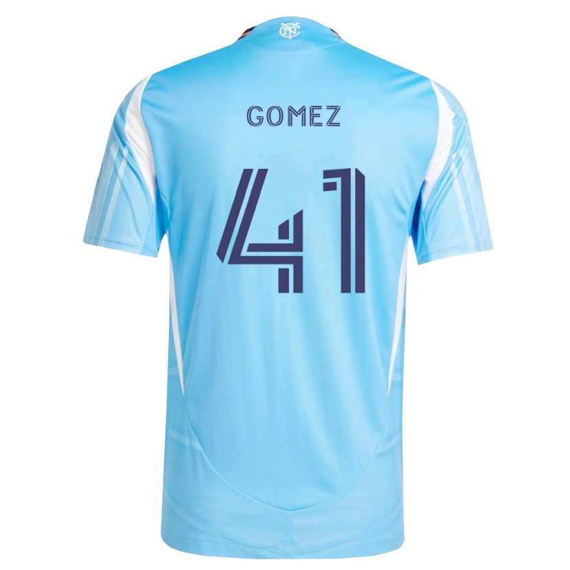 Danxen Heren Julián Gómez #41 Hemelsblauw Wit Thuisshirt Thuistenue 2026/27 T-Shirt België