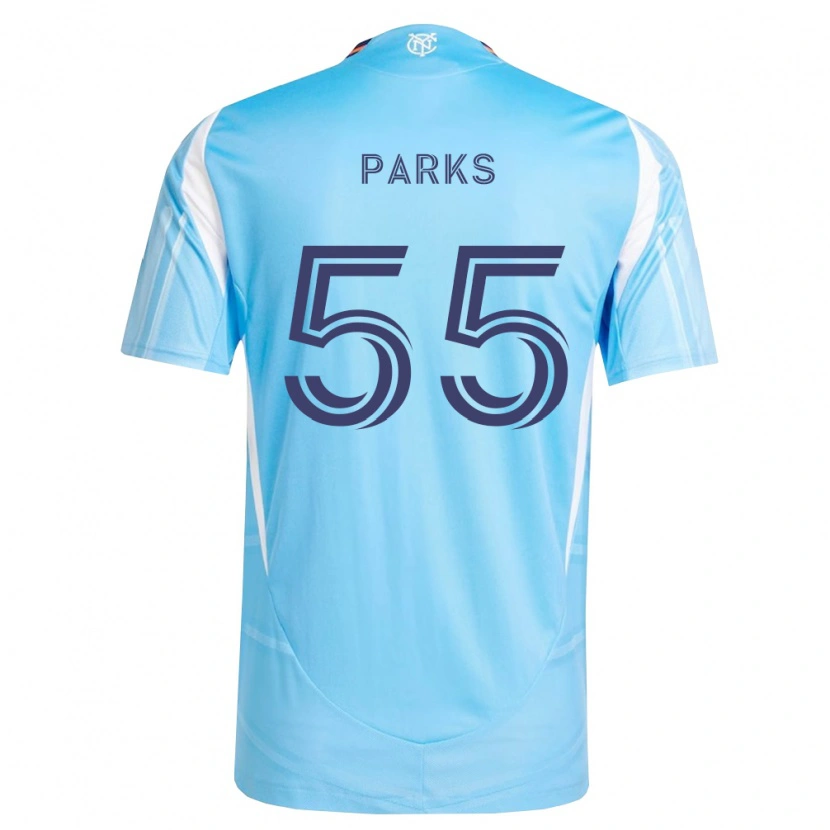 Danxen Heren Keaton Parks #55 Hemelsblauw Wit Thuisshirt Thuistenue 2026/27 T-Shirt België