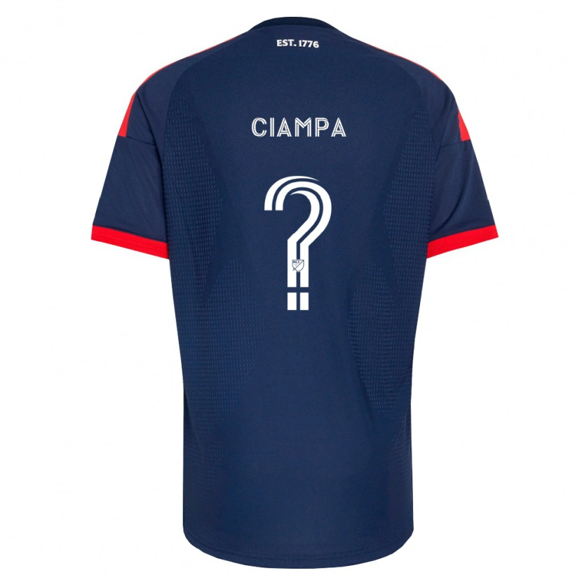 Danxen Heren Giuseppe Ciampa #0 Koninklijk Blauw Rood Wit Thuisshirt Thuistenue 2026/27 T-Shirt België