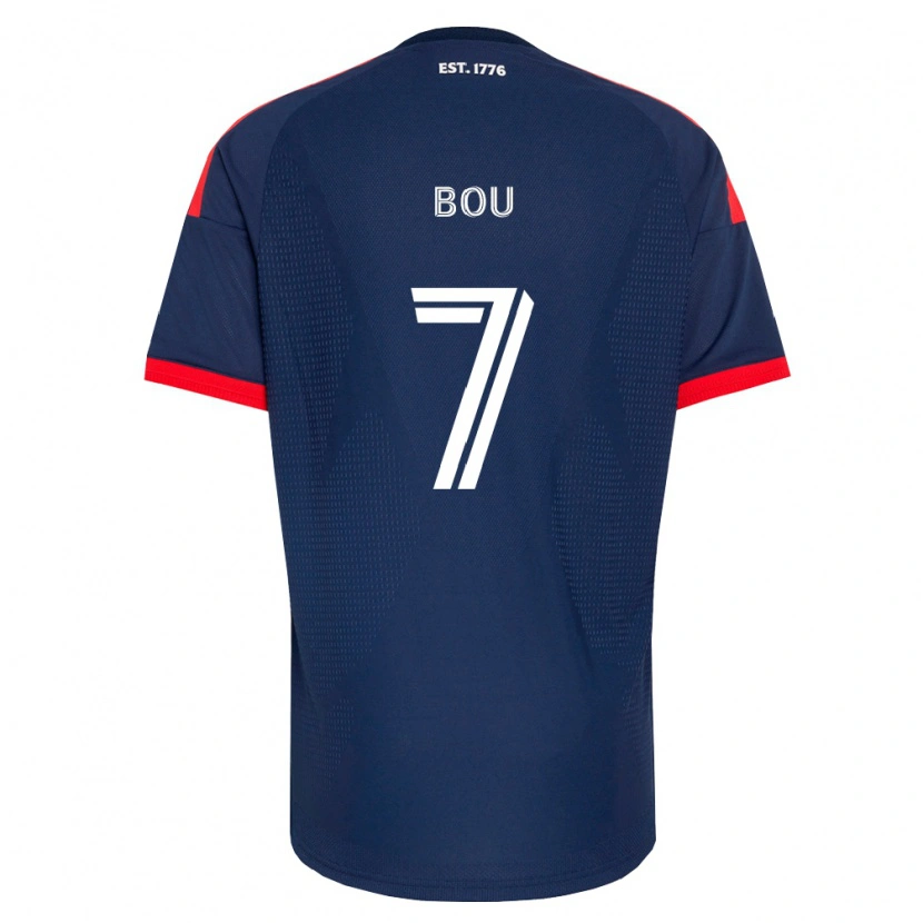 Danxen Heren Gustavo Bou #7 Koninklijk Blauw Rood Wit Thuisshirt Thuistenue 2026/27 T-Shirt België