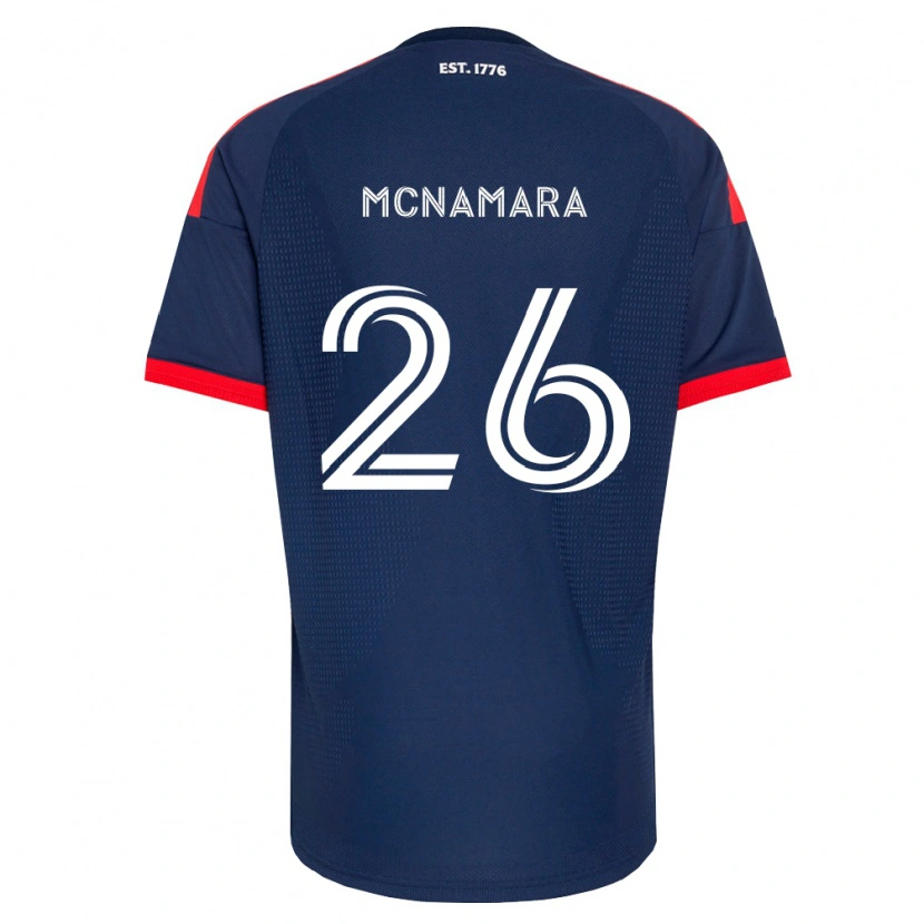 Danxen Heren Tommy Mcnamara #26 Koninklijk Blauw Rood Wit Thuisshirt Thuistenue 2026/27 T-Shirt België