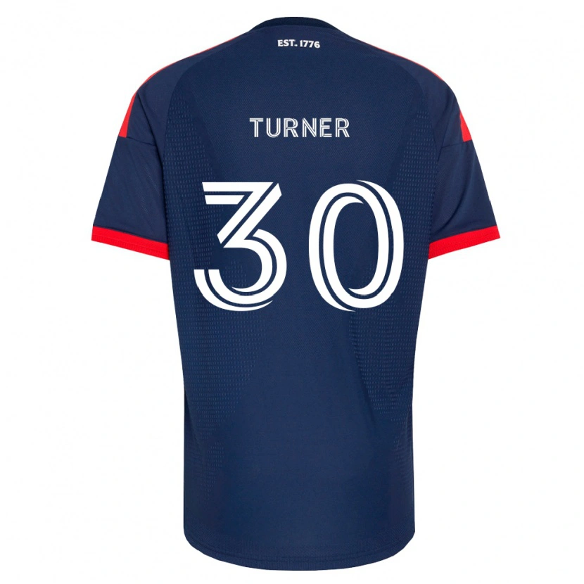 Danxen Heren Matt Turner #30 Koninklijk Blauw Rood Wit Thuisshirt Thuistenue 2026/27 T-Shirt België
